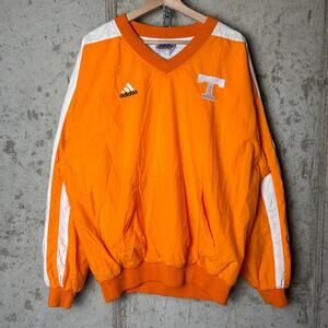 University of Tennessee 90s Vintage Adidas Large Windbreaker Pullover